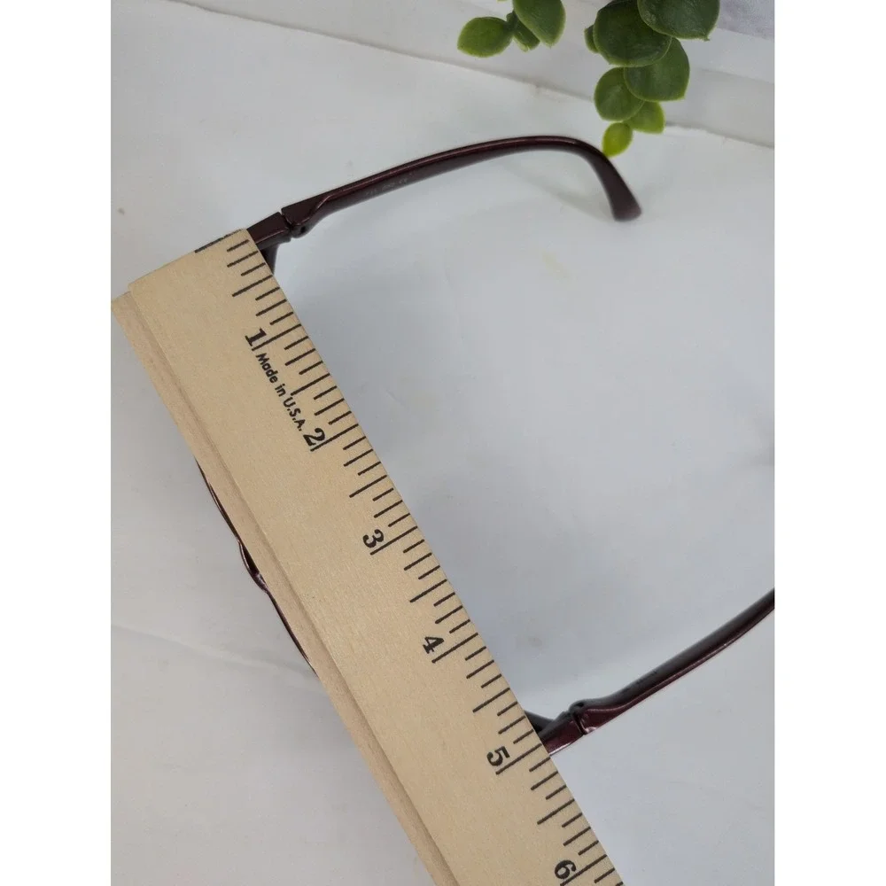 VNTG RARE 711🇫🇷Bolle Wrap Sunglasses Burgundy Side-Shield Support Nylon France